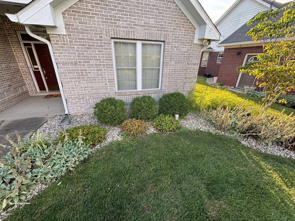 Cleaned up garden bed by Emberton Landscaping